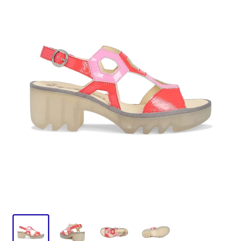 NEW w/out Box Fly London Hook & Loop Sandals